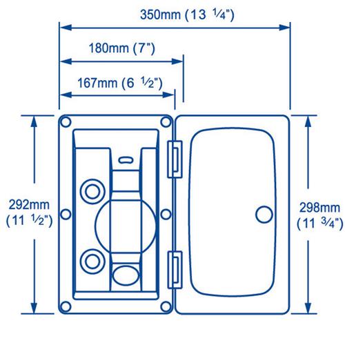 DUSCH WHALE SWIM'N'RINSE LOCK